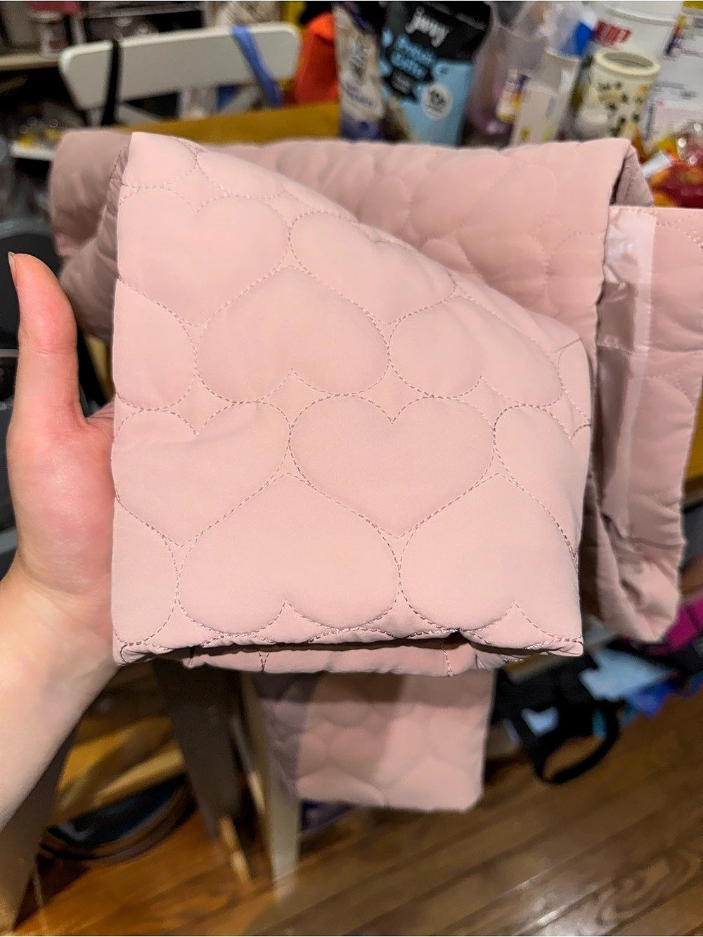 All in Favor Quilted Heart Jacket - Picture 6 of 7
